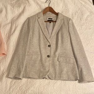Talbots Aberdeen Heather Gray Blazer, 12